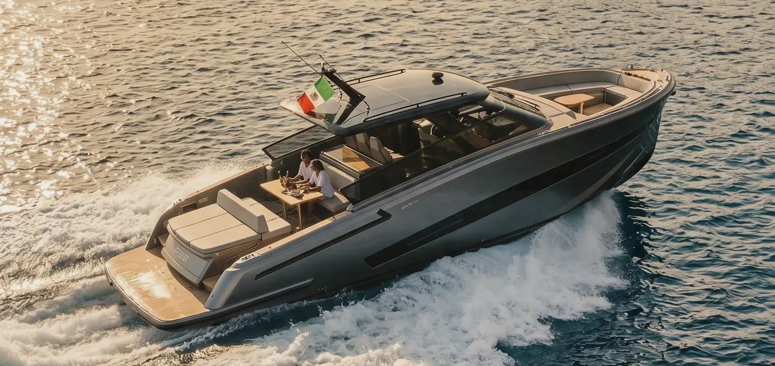 Esperienza in yacht di lusso Fiart P58 tra Amalfi e Positano